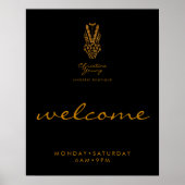 Ondergoed Winkel Lingerie Boetiek Welkom Poster (Voorkant)