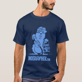 Ondergopher Dark Blue T-shirt