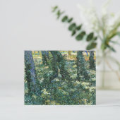 Ondergroei Bomen Bossen Vincent van Gogh Briefkaart (Staand voorkant)