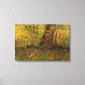 Ondergroei door Vincent van Gogh Canvas Afdruk (Voorkant)