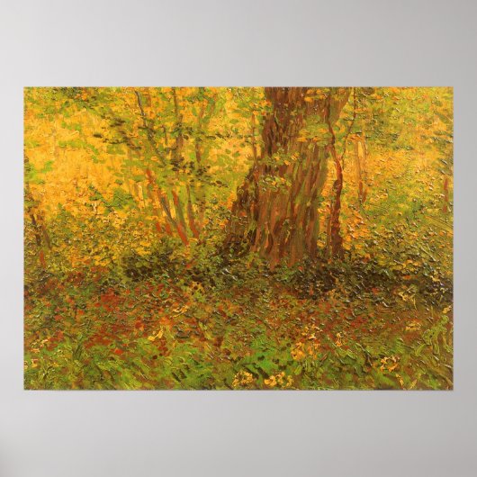 Ondergroei door Vincent van Gogh, Fine Art Poster (Voorkant)