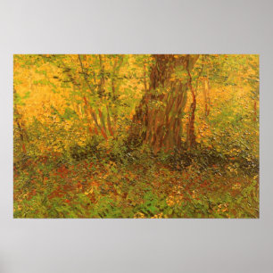 Ondergroei door Vincent van Gogh, Fine Art Poster