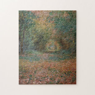 Ondergroeid bos van Saint-Germain Monet Fine Art Legpuzzel