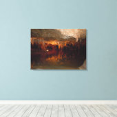 Ondergronds in Luray VA. Canvas Afdruk (Insitu (Houten vloer))