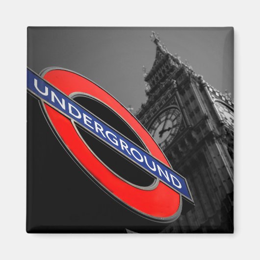 Ondergronds in Westminster Fridge Magneet (Voorkant)