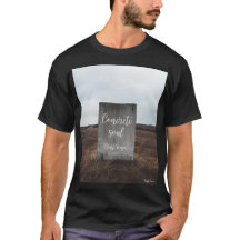 Ondergrondse betonnen streetwear zwarte T-shirt