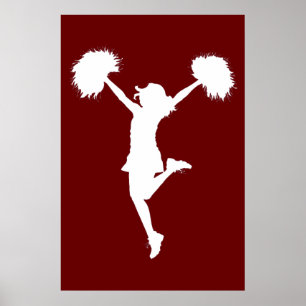 ondergrondse Cheerleader Poster