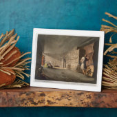 Ondergrondse Kamer bij de Pyramiden te Geeza, p Fotoplaat (Zijkant)