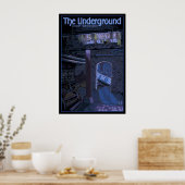 Ondergrondse rondleiding - Pioneer Square, Seattle Poster (Keuken)