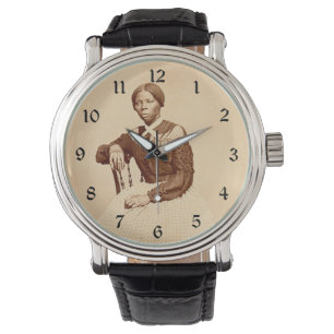 Ondergrondse spoorweg abolitionist Harriet Tubman Horloge