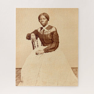 Ondergrondse spoorweg abolitionist Harriet Tubman Legpuzzel