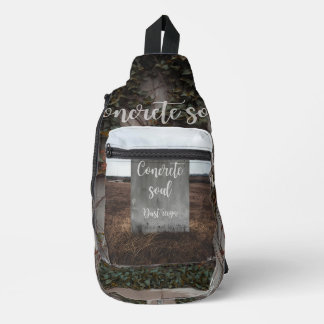 Ondergrondse Streetwear Schoudertas Beton Sling Bag