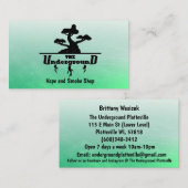 Ondergrondse Visitekaartjes Deel 2 (Voorkant / Achterkant)