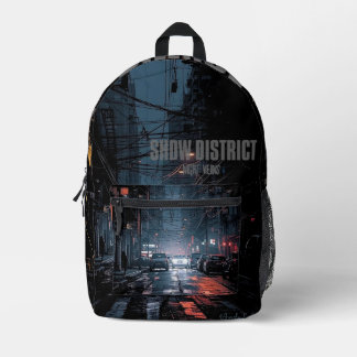 Ondergrondse Zak Streetwear Unisex Bedrukte Rugzak