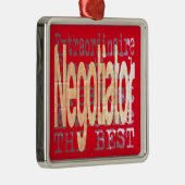 Onderhandelaarster Metalen Ornament (Rechts)