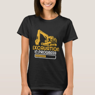Onderhanden graafwerk Exploitant T-shirt