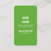 Onderhoud automaten visitekaartje (Achterkant)