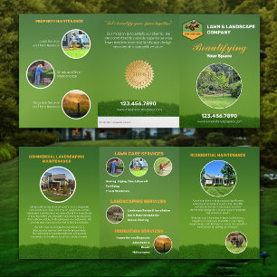 Onderhoudsbedrijf voor dagzorg en landschapsonderh drieluik kaart