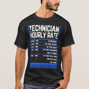 Onderhoudstechnicus voor Techy Person Mannen Vrouw T-shirt