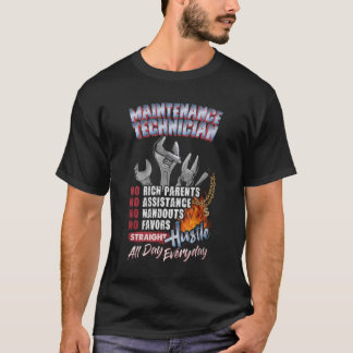 Onderhoudstechnologie recht t-shirt