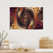 onderin het konijnengat15 poster (Keuken)