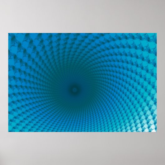 Onderkant van het Poster van het Deep Blue Zee (Voorkant)