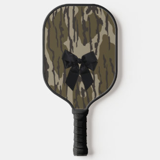 Onderlands camouflage lint met strik voor vrouwen pickleball paddle