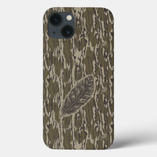 Onderlandschaft Camo Kalkoenveer iPhone 13 Hoesje