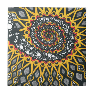 onderling verbonden tegeltje