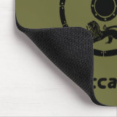 Ondermaats Maccabee-schild en luidsprekers Muismat (Hoek)