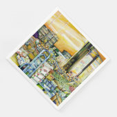 Ondermijning van artistieke herkenning servet (Hoek)