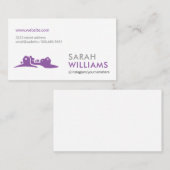 Ondernemend | makelaar in onroerend goed | makelaa visitekaartje (Voorkant / Achterkant)