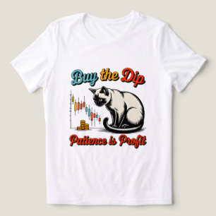 Ondernemer Boss Babe: Koop de Dip Kat Belegger Tri-Blend Shirt