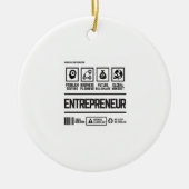 ondernemer keramisch ornament (Voorkant)