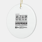 ondernemer keramisch ornament (Links)