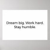 Ondernemer Wall Decor – Succes Quote Print (Voorkant)