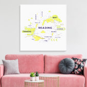 Ondernemersgeloof Canvas Afdruk (Insitu (Woonkamer))