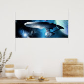 Onderneming A waar stilte huurder is Poster (Keuken)