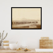 Onderneming C 3e Amerikaanse infanterie SD 1890 Poster (Keuken)