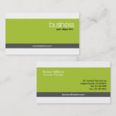 Ondernemingen - Visitekaartjes (Voorkant / Achterkant)