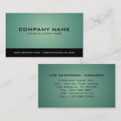 Ondernemingen - Visitekaartjes (Voorkant / Achterkant)