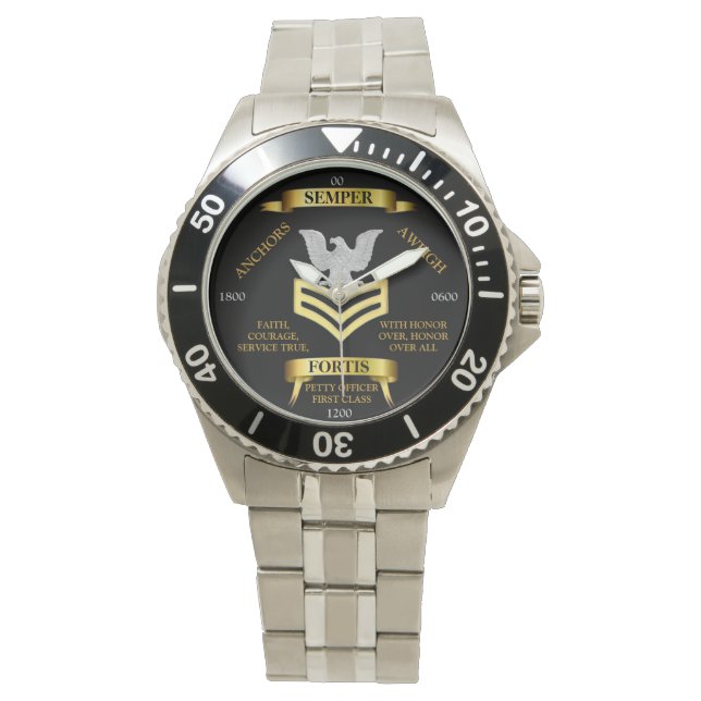 ONDEROFFICIER EERSTE KLAS HORLOGE (Voorkant)