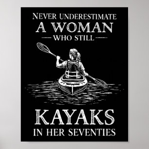 Onderschat geen vrouw die op haar zeventigste nog poster
