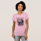 Onderschat me, dat zal Fun Sassy Funny zijn. T-shirt (Voorkant volledig)