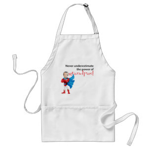 Onderschat nooit de Grandpas Apron (CA) Standaard Schort