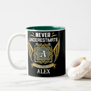 Onderschat Nooit De Kracht Van Een Alex Tweekleurige Koffiemok