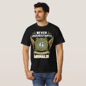 Onderschat Nooit De Kracht Van Een Grimaldi T-shirt (Voorkant volledig)