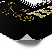 Onderschat nooit de kracht van een leraar poster (Hoek)