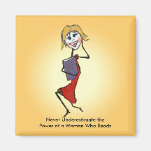 Onderschat nooit de kracht van een vrouw die leest