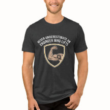 Onderschat nooit een ingenieur die een T-shirt opt